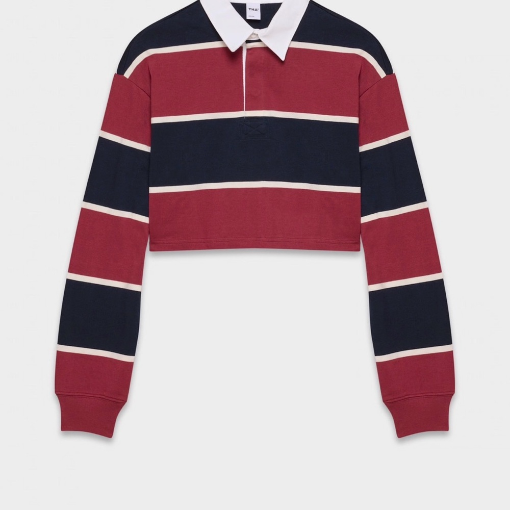Aritzia Parry Polo long sleeve XS Like New